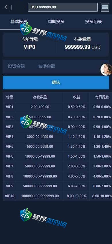 交易所加密货币伪彩票时间盘源码/17种语言/挖矿投资/四级代理/原生APP