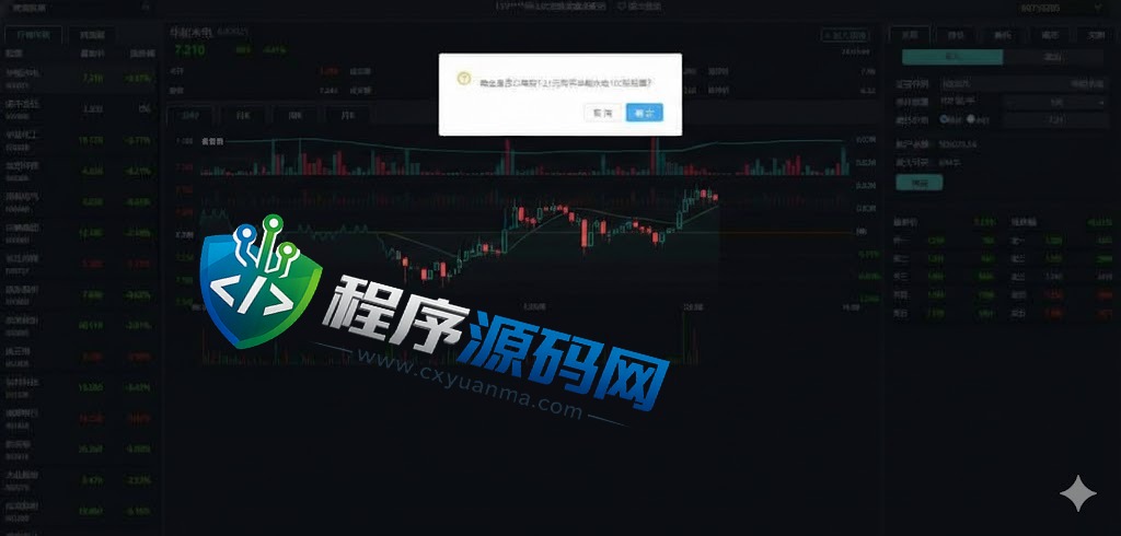 金龙股票交易源码/A股股票系统/股票买点配资策略系统/实盘接口/K线图完美展示