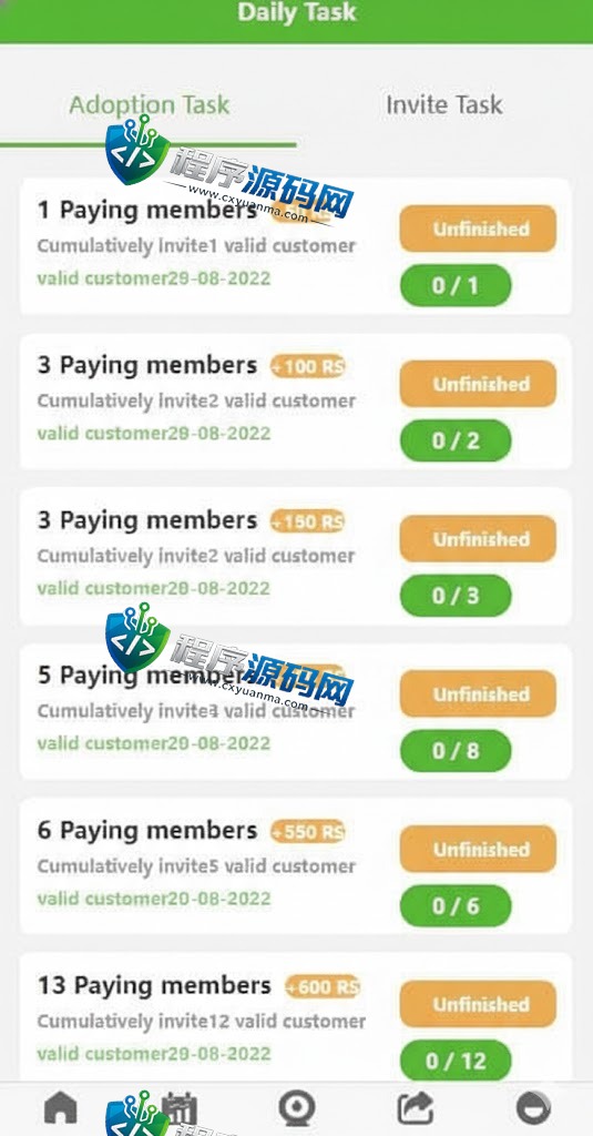 AgriDevelop海外版理财系统/投资理财源码/注册奖励每日任务/前端uinapp