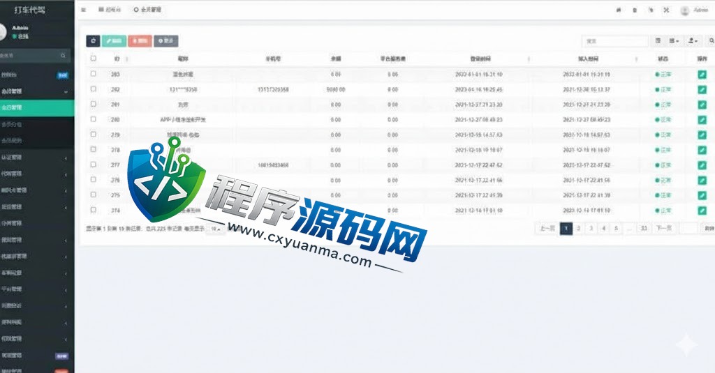 嘀嘀打车系统/网约车顺风车代驾打车源码/小程序APP源码司乘双端源码