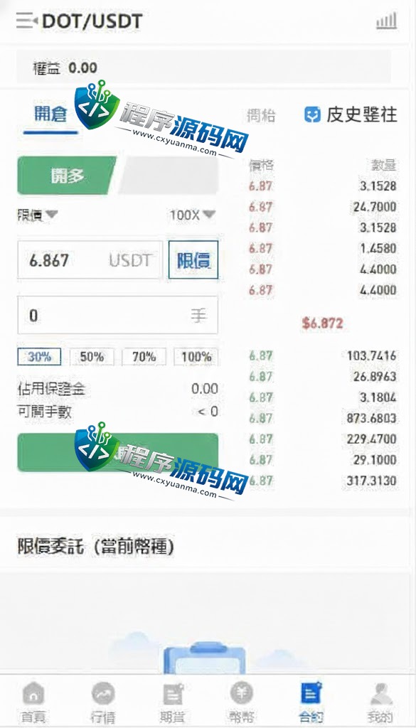区块链Bitstamp交易所源码/四国语言/期货交易/vue币币秒合约交易系统