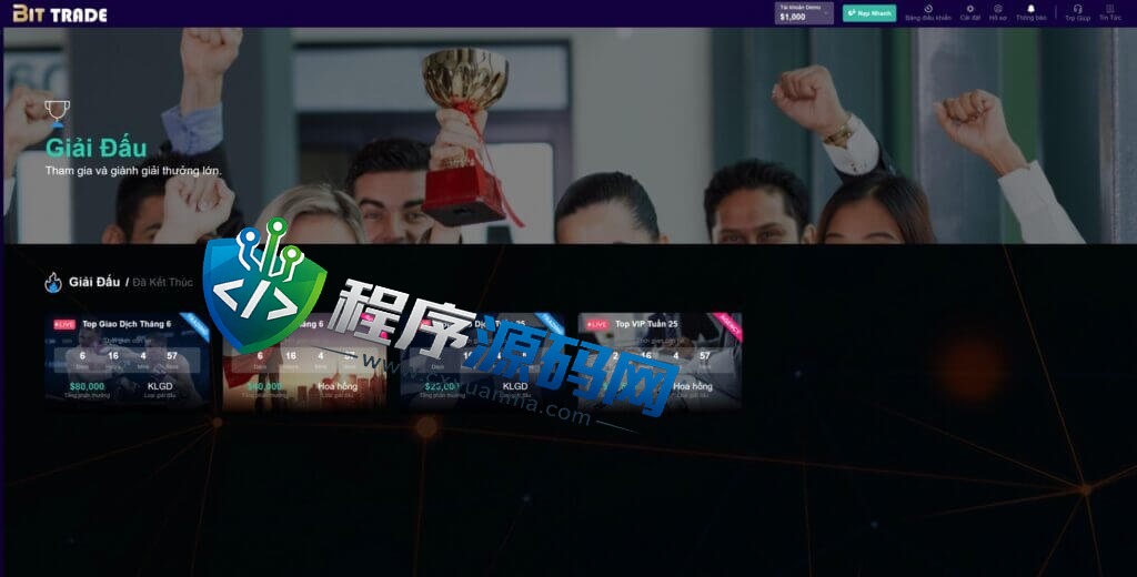 BitTrade越南语交易所源码/区块链交易所/越南交易所