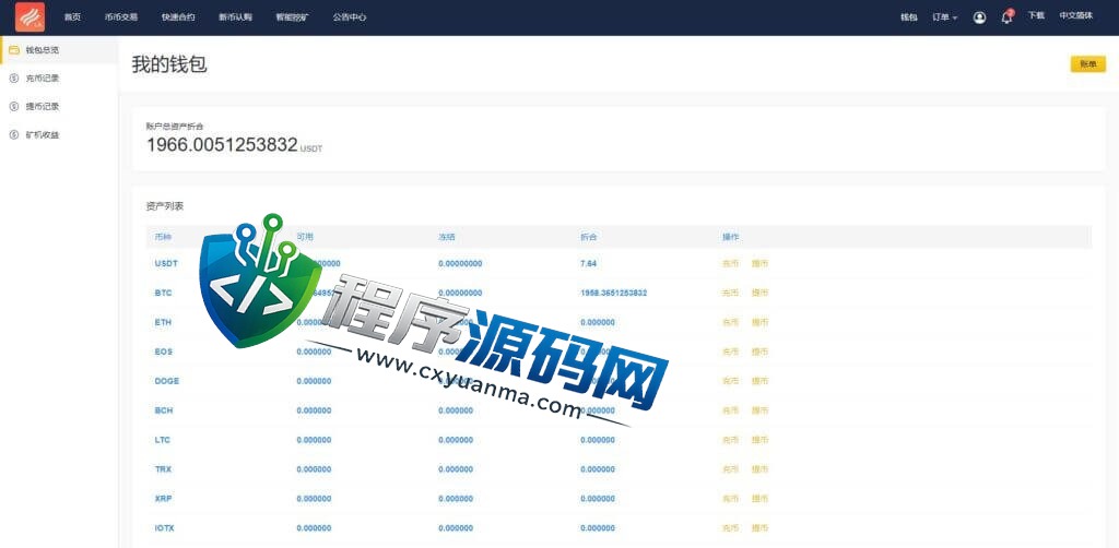 区块链BTSE交易所源码/时间盘矿机系统/智能挖矿/币币合约交易