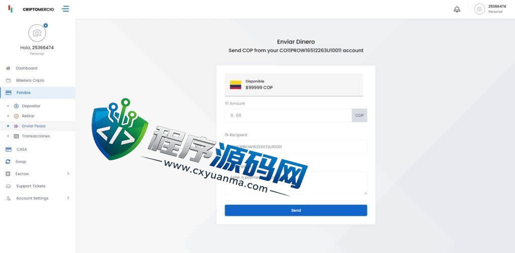 CasaCrypto多语言场外交易源码/区块链虚拟币交易系统/USDT在线购买