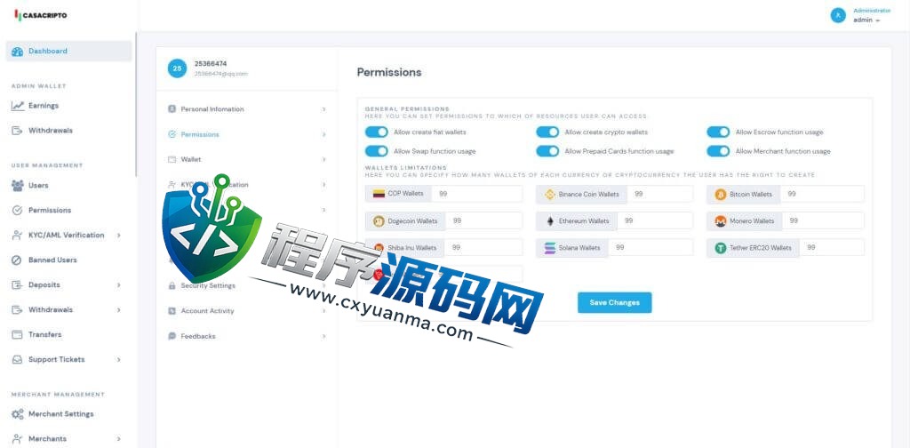 CasaCrypto多语言场外交易源码/区块链虚拟币交易系统/USDT在线购买
