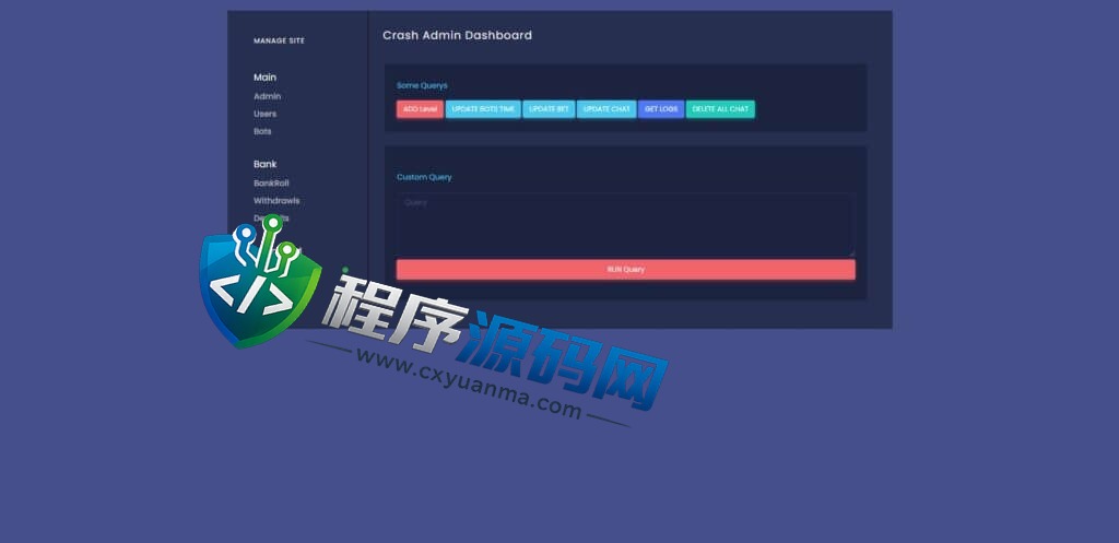 Crash海外爆点游戏源码/竞猜下注游戏/带聊天室/机器人/BTC充值