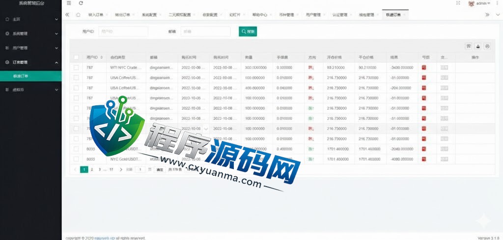 多语言Dex-Trade微交易源码/微盘伪交易所系统/前端vue