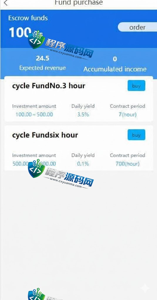 双语言EcoWater净水理财源码/海外产品投资系统/项目投资源码
