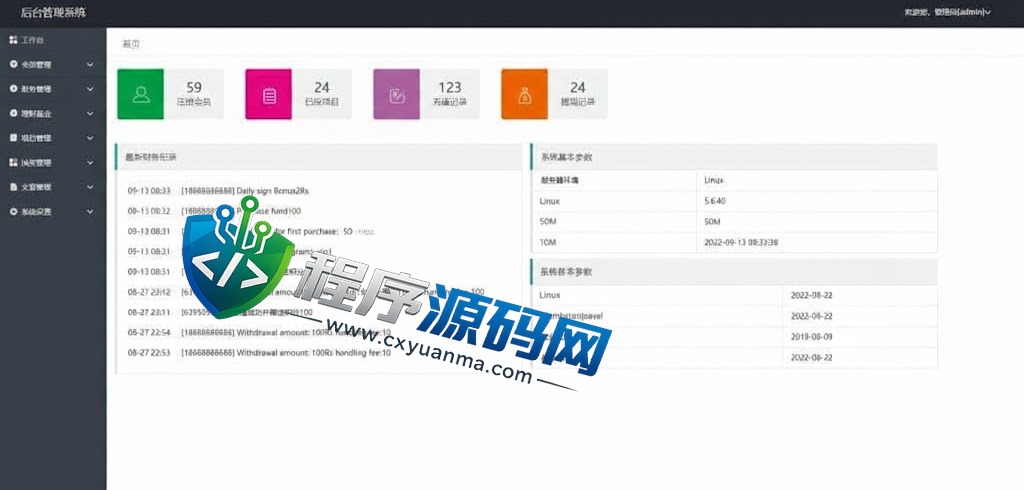 双语言EcoWater净水理财源码/海外产品投资系统/项目投资源码