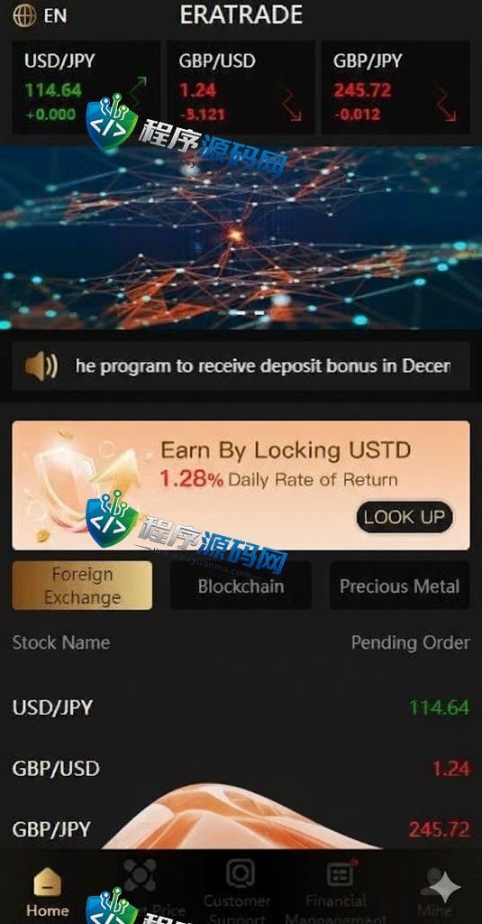 ERATRADE多语言微交易源码/外汇源码BTC虚拟币贵金属资金盘源码/微盘平台搭建