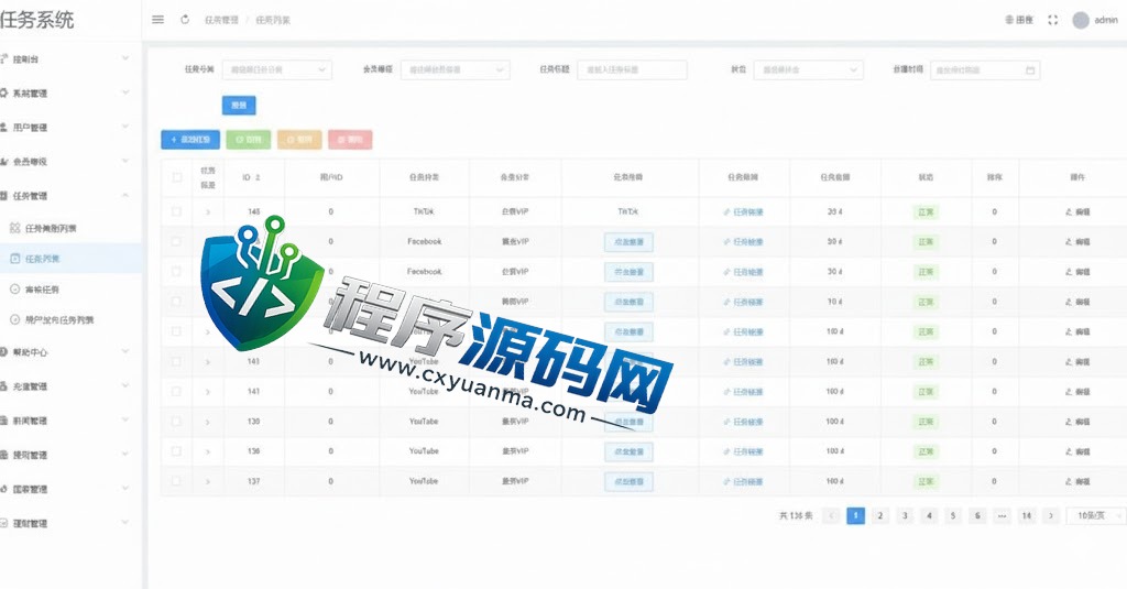 HappyShare国际版多语言任务点赞源码/脸书任务抖音点赞系统