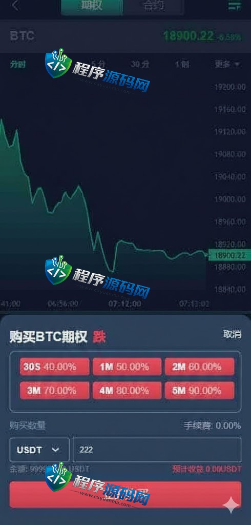 区块链Hibt交易所源码/期权秒合约交易所/新币发行系统/七国语言/原生APP