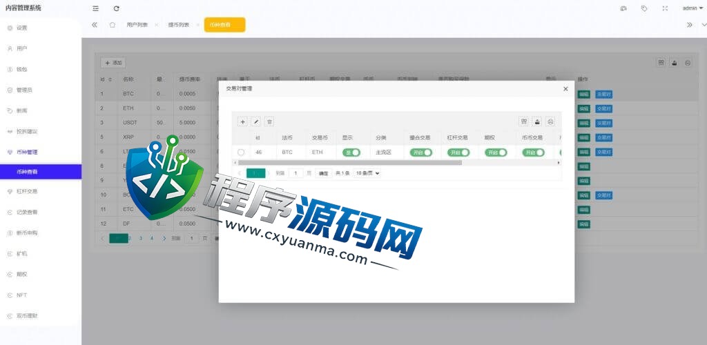 区块链互金所交易所源码/IEO申购/锁仓挖矿/秒合约平台/币币交易/双套UI