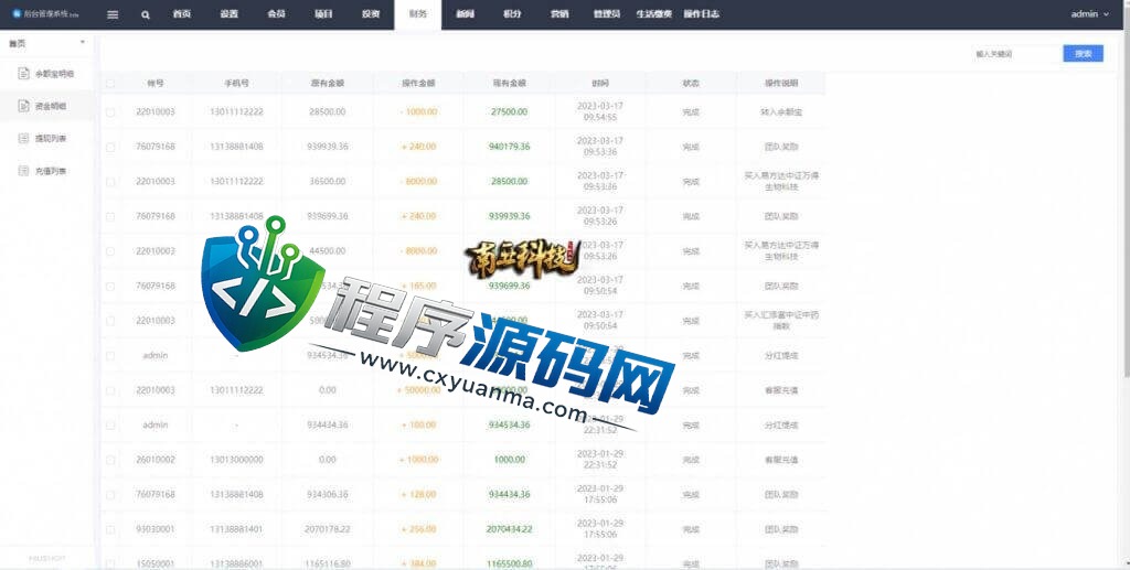 全新项目投资理财财富集团源码/投资众筹系统/自带im即时通讯