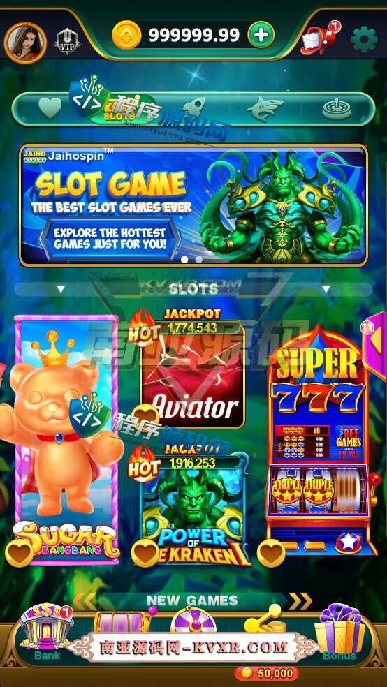 Jaiho Spin Yono印度老虎机源码/英文版Slots在线游戏平台