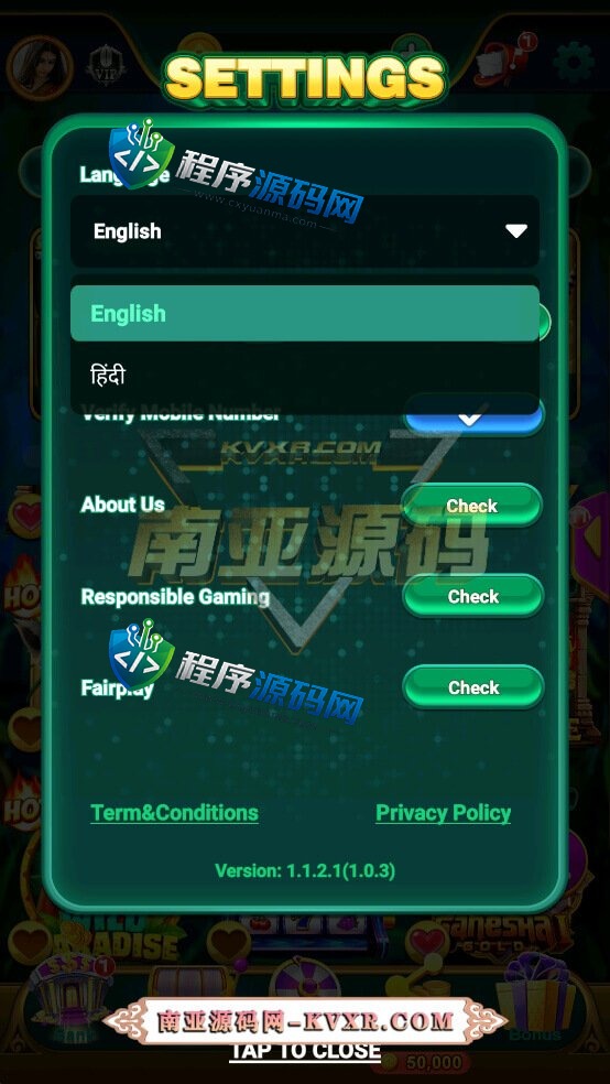 Jaiho Spin Yono印度老虎机源码/英文版Slots在线游戏平台