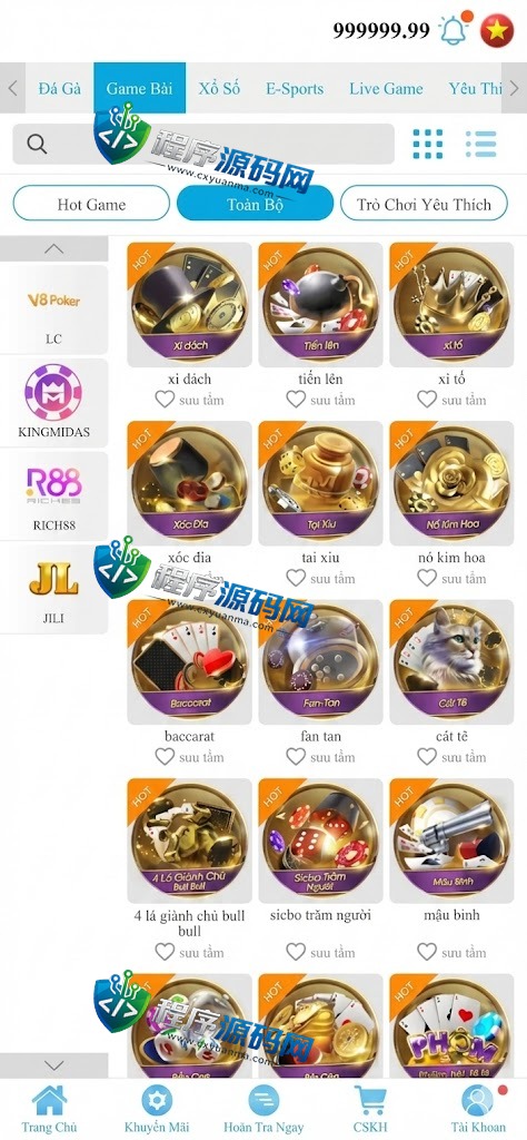 越南Jun88综合盘源码/越南博彩平台/多语言API接口游戏