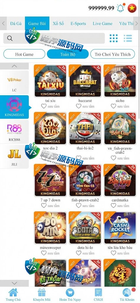 越南Jun88综合盘源码/越南博彩平台/多语言API接口游戏