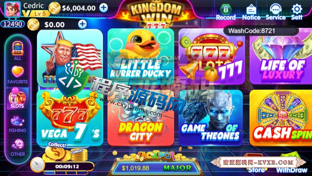 Lucky Dragons美国老虎机源码/英文版拉霸角子老虎机游戏