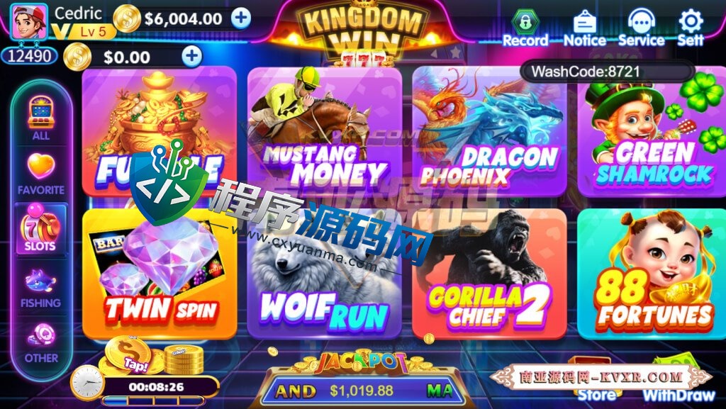 Lucky Dragons美国老虎机源码/英文版拉霸角子老虎机游戏
