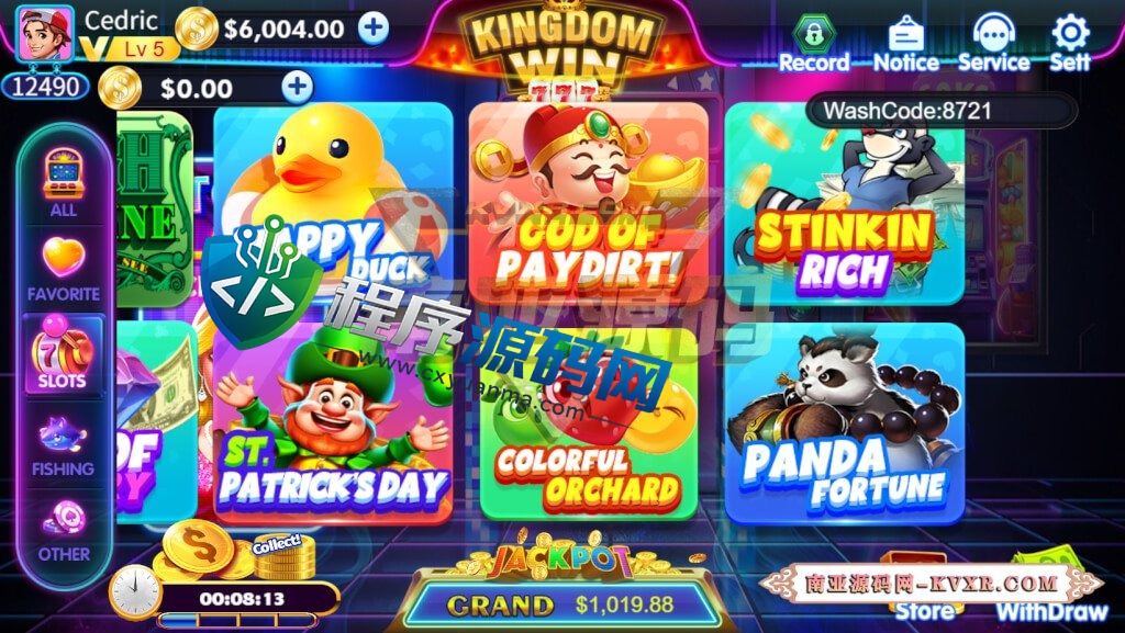 Lucky Dragons美国老虎机源码/英文版拉霸角子老虎机游戏