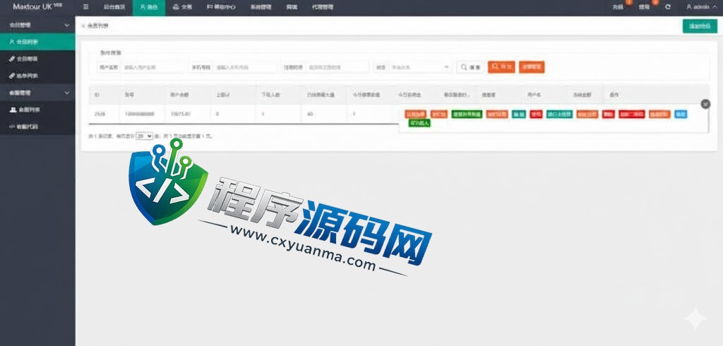 海外MaxTour抢单刷单源码/旅游版刷单/订单自动匹配系统