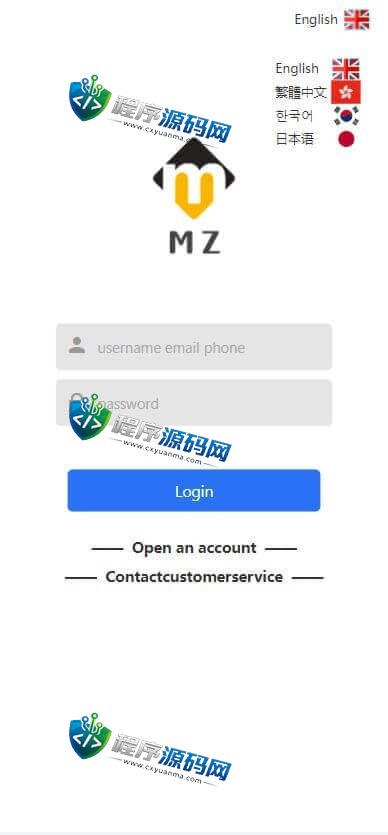 多语言MZ微交易微盘源码/秒合约平台/质押理财/至尊二开交易所系统