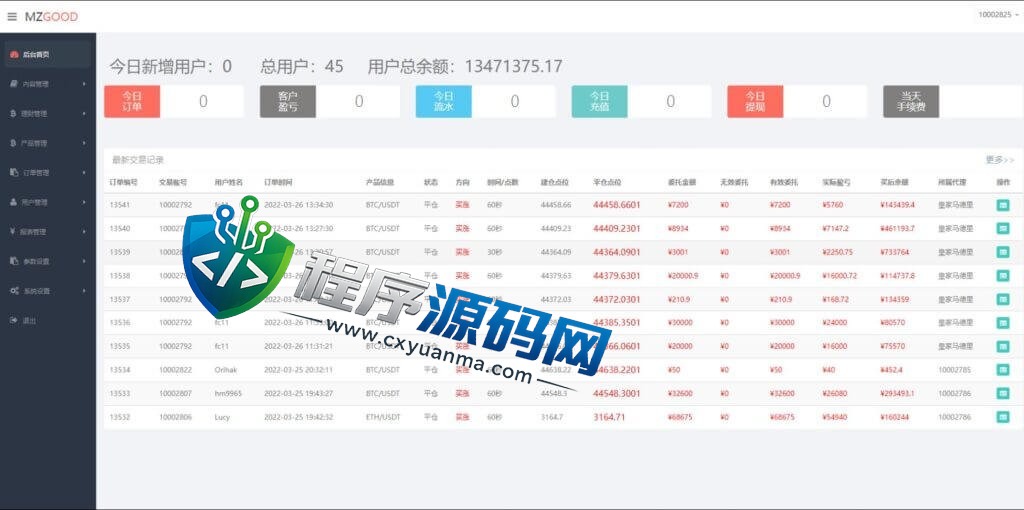 多语言MZ微交易微盘源码/秒合约平台/质押理财/至尊二开交易所系统