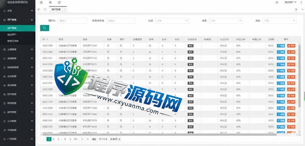 纳斯社区短视频直播源码/社交交友圈子/付费视频动态/PC+h5+app三端