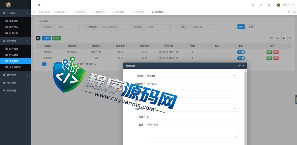 四方聚合支付源码/商户通道供应链/代付系统/三方支付系统