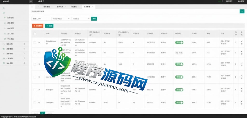 海外光伏电站投资理财源码/多语言项目投资系统/每日返息