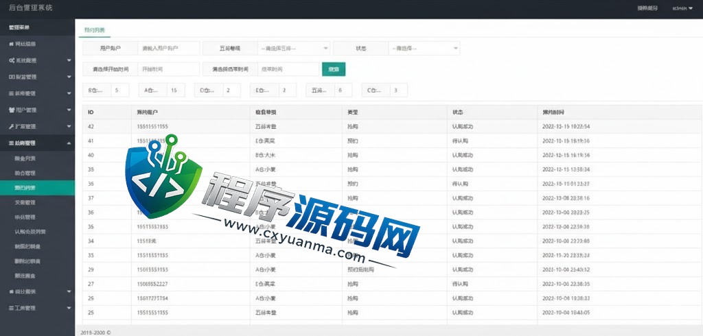五谷生金投资理财源码/自由买卖交易系统/控单抢单
