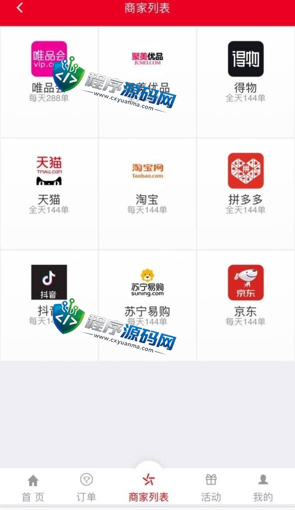 大富二开彩票伪商城源码/带预设/环球购商家联盟自动匹配订单系统