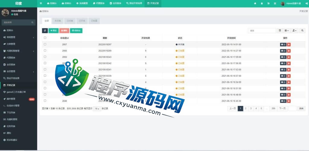 多语言印度红绿灯游戏源码/印度彩票游戏源码/带预设/完美运营