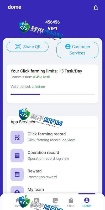二开英文版任务刷单源码/海外版抢单系统/任务分享/任务升级