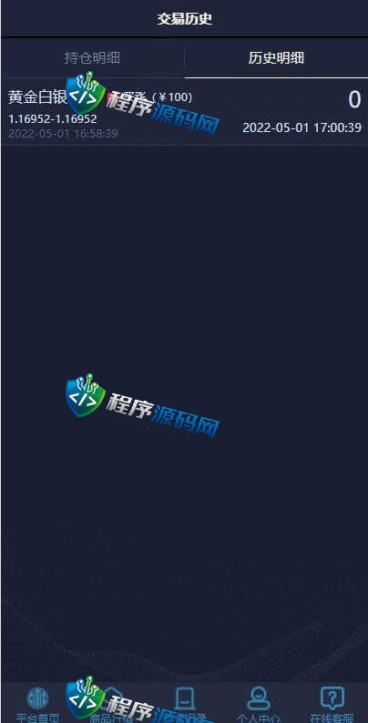 中信证券微盘全套源码/微交易平台/外汇投资系统/投资理财源码
