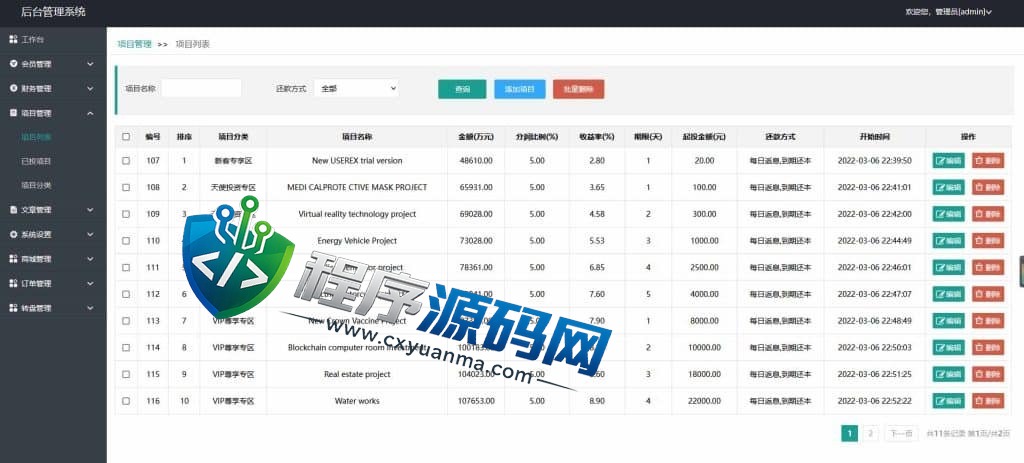 新型仿余额宝金融投资理财源码/每日返利资金投资金融/带积分商城