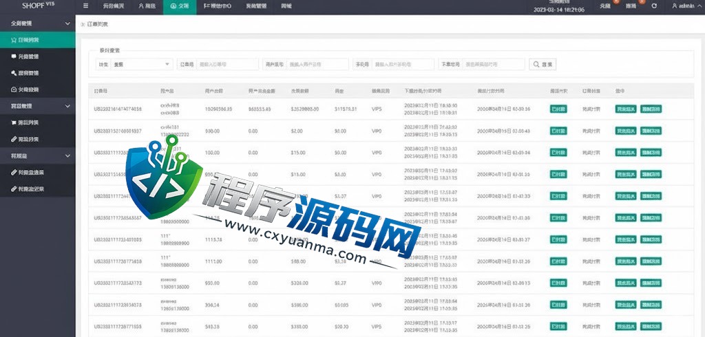 独家二开SHOPF抢单刷单源码/连单派单/手动自动订单/叠加组/自动订单系统