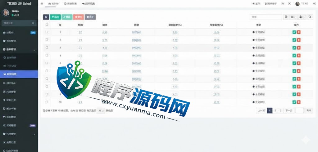 TB365双语言反波胆源码/uinapp反波胆源码/球盘系统/足球下注系统