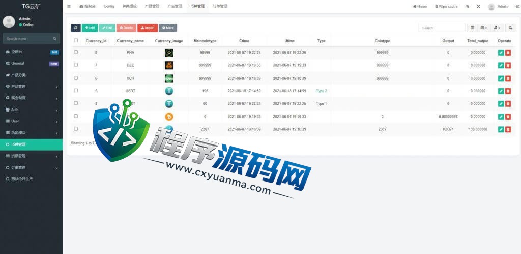 双语言TG云矿机源码/Cloudminer挖矿投资系统/云矿机算力/usdt投资/自带聊天系统