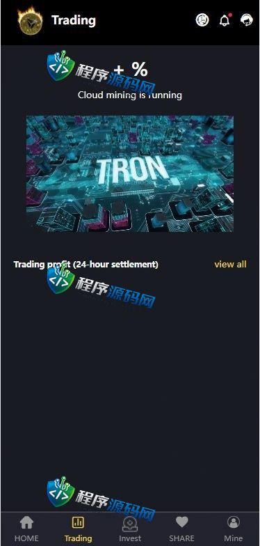 Trading多语言TRX投资源码/区块链源码/投资理财