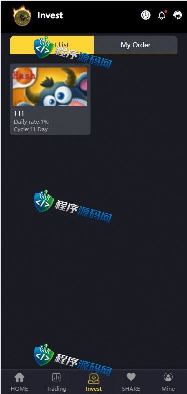 Trading多语言TRX投资源码/区块链源码/投资理财