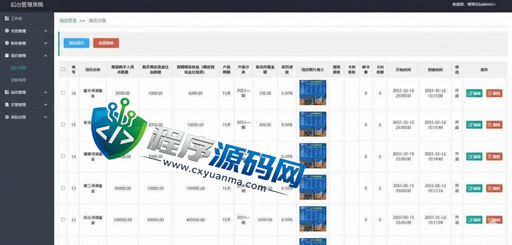 新版UI新能源房地产投资理财源码/新能源资金盘/投资理财系统
