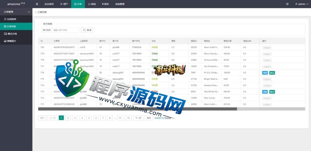 新版UI多语言amazona亚马逊抢单刷单源码/订单自动匹配系统