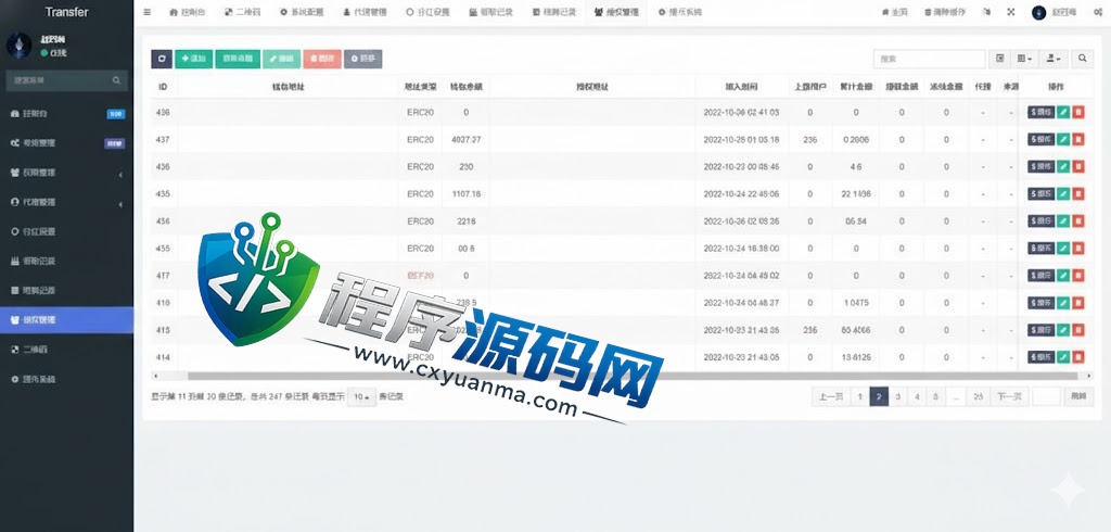 多模板usdt质押授权秒U源码/质押生息系统/trc/erc/bsc三链授权