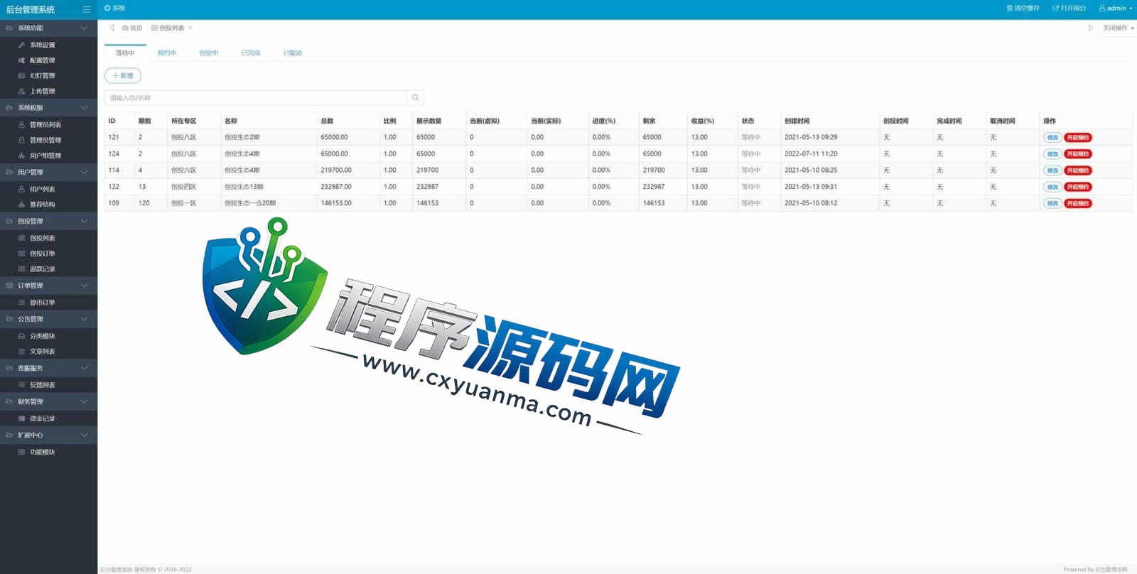 创投生态usdt众筹源码/区块链投资分红系统/usdt投资理财系统