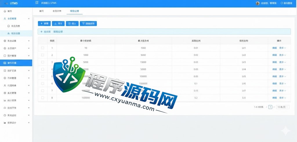 UTMS多语言秒U源码/java四链盗U源码/质押生息/挖矿盗u系统