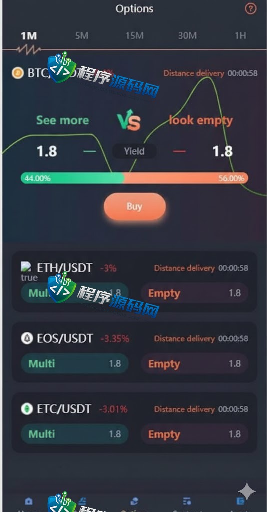 多语言区块链WEEX交易所源码/期权交易/申购/币币秒合约交易所