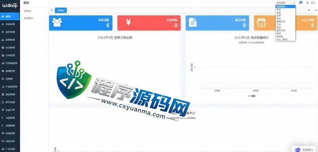 WoShop多商户跨境电商全套源码/付费插件/多语言电商平台/国际支付系统