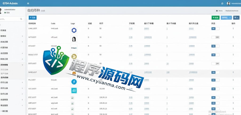 YOUKEY原生合约交易所源码/永续合约交易杠杆/法币交易OTC承兑商系统/原生APP